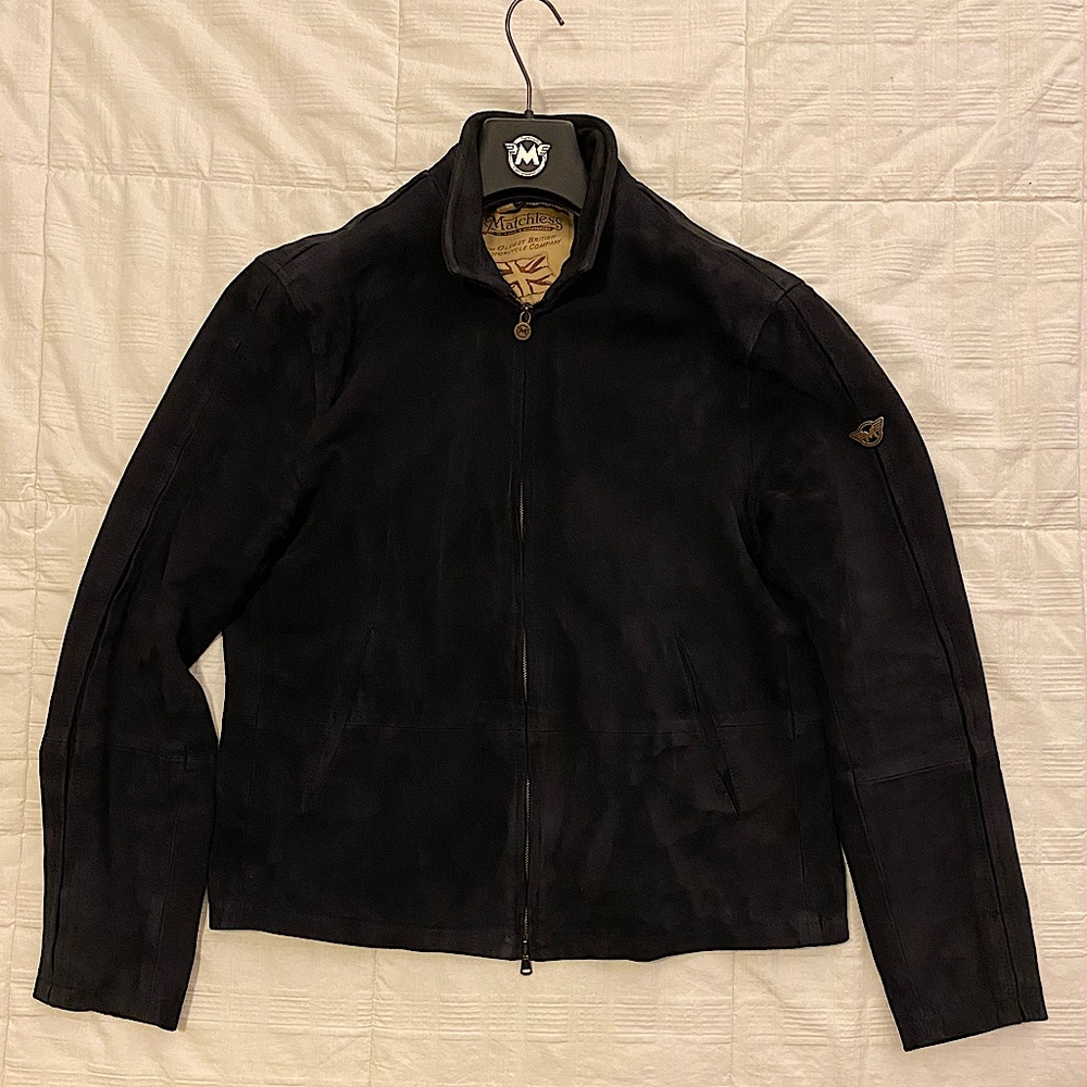 Matchless Craig Blouson Navy Jacket XL